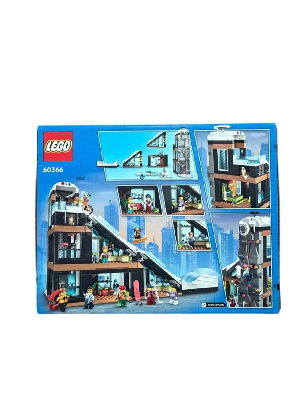 LEGO City Ski And Climbing Center Set #60366-1045 Pcs-NEW